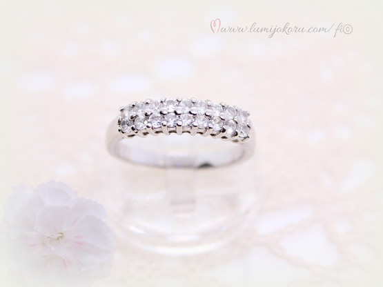 Sormus 18,75mm hopeaa