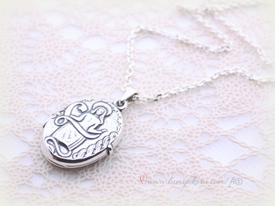 Kalevala Koru Pohjanneito/Madonnariipus Hopea