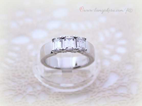 Sormus 16,5mm hopeaa