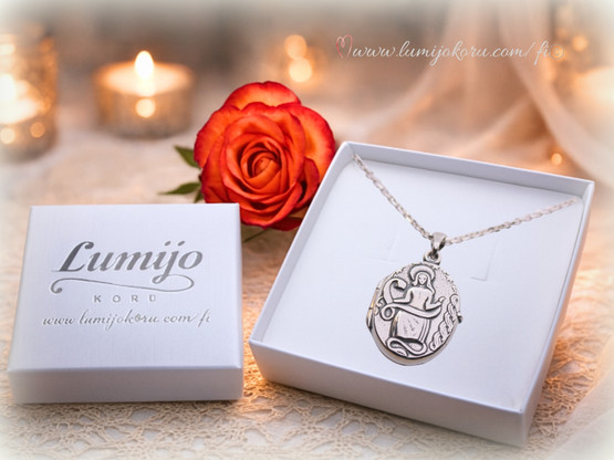 Kalevala Koru Pohjanneito/Madonnariipus Hopea