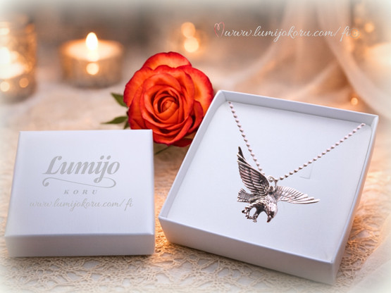 Hopeinen kotkariipus 