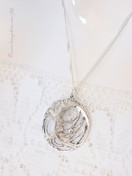 Karl Laine Spider riipus hopeaa v.1972