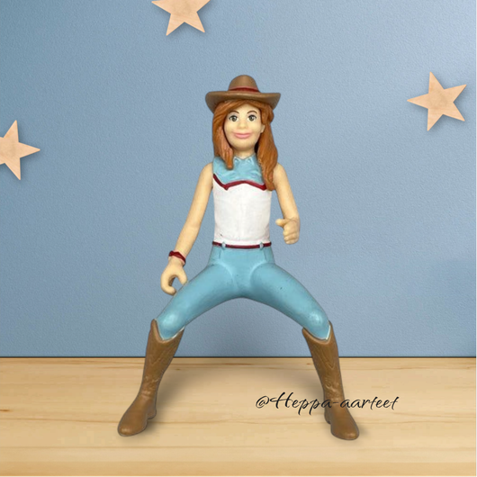 Schleich-ratsastaja Hannah , second hand