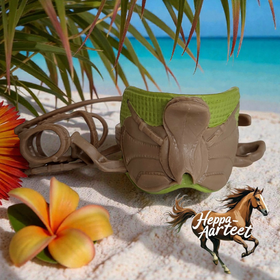 Schleich satula ja suitset - Second Hand