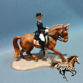 Schleich 42035 Kouluratsastus setti - Second Hand