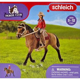 Schleich Lännenratsastaja ja hevonen 42112 - Second Hand