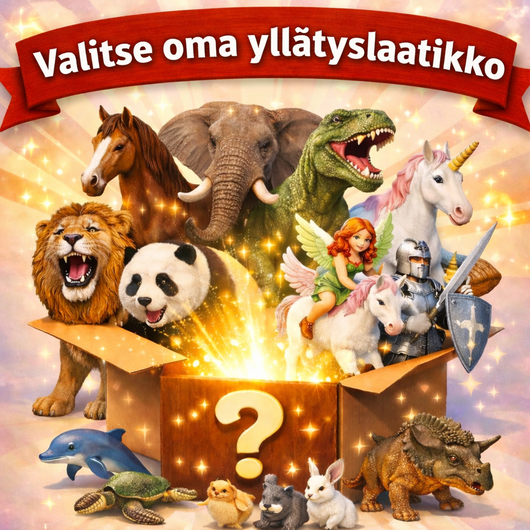 VALITSE OMA YLLÄTYSLAATIKKO! 