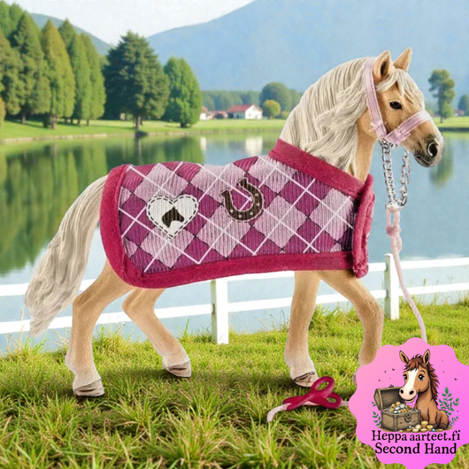 Schleich 42431 Sofian Andalusian hevonen ja tarvikkeet – Second Hand 