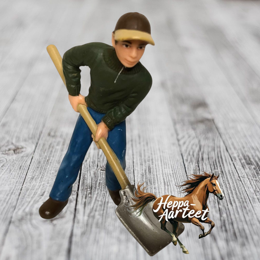 Schleich poika ja lapio - Second Hand