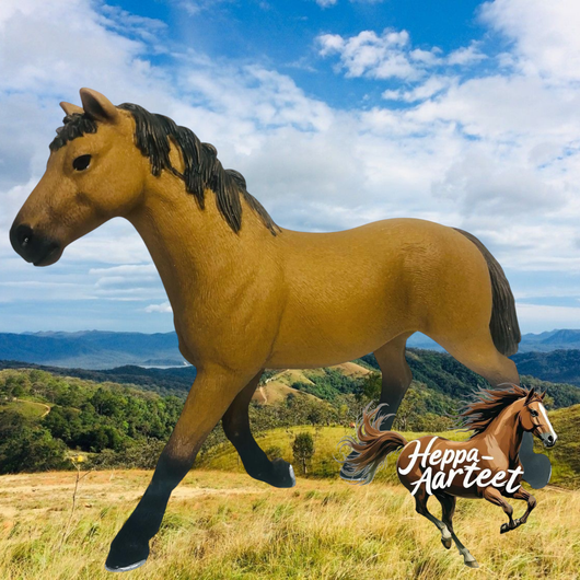 Schleich Quarter hevonen, tamma Second hand 