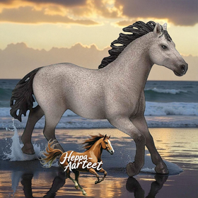 Schleich Quarter hevonen Ori Exclusive 72143 - Second Hand