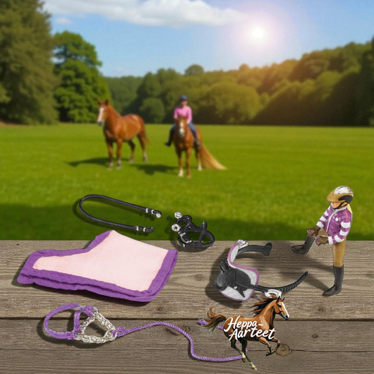 Schleich Poniratsastaja wilma setti - Second Hand