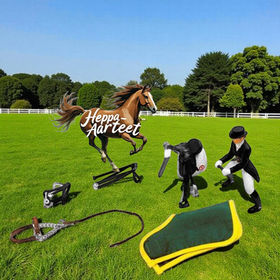 Schleich Kouluratsastaja Grisella setti - Second Hand