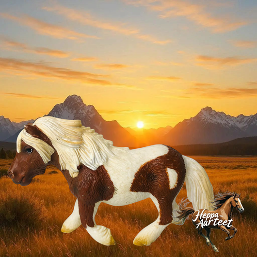Schleich Shetlanninponi tamma- Second hand