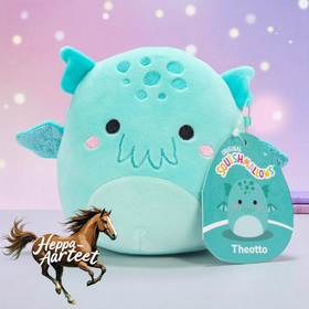 Squishmallows Theotto Cthulhu -pehmolelu 19cm