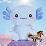 Suloinen Kawaii Axolottl-pehmo 24 cm