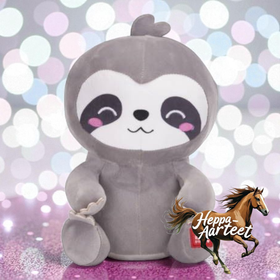 Suloinen Kawaii laiskiainen-pehmo 24 cm