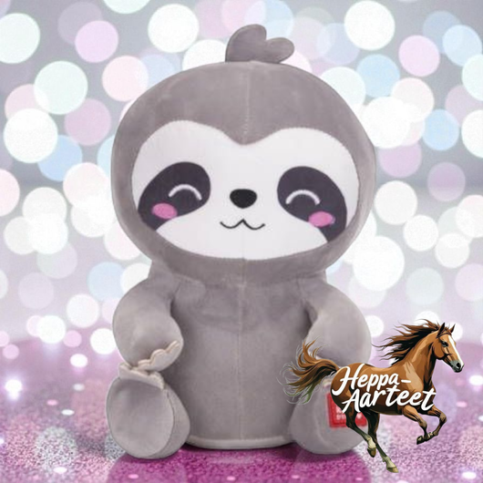 Suloinen Kawaii laiskiainen-pehmo 24 cm