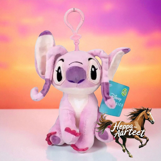 Disney Lilo& Stitch pehmolelu Angel Clip on kiinnityksellä 14cm