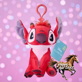Disney Lilo& Stitch pehmolelu Leroy Clip on kiinnityksellä 14cm