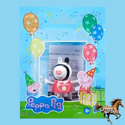 Pipsa Possu Party Friends -figuuri 6 cm, 1 kpl, yllätys hahmo