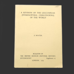 REVISION OF THE LEUCOSPIDAE OF THE WORLD