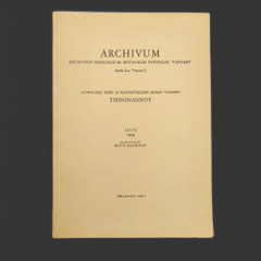 ARCHIVUM SOC. VANAMO