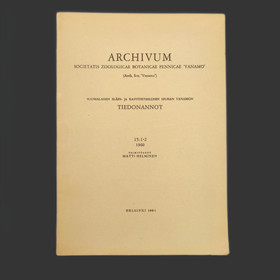 ARCHIVUM SOC. VANAMO