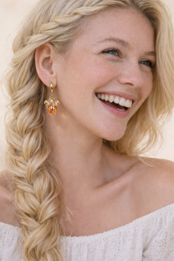 Kultakukka-korvakorut