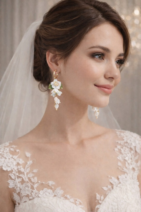 Kukkien Kuningatar -korvakorut