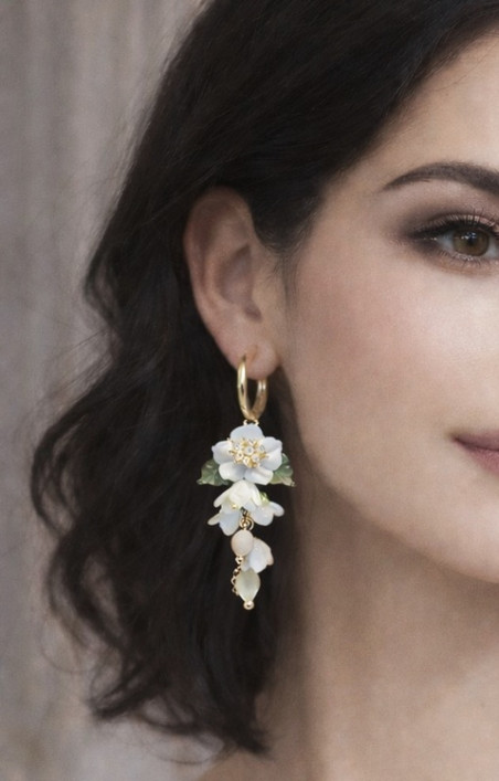 Kukkien Kuningatar -korvakorut