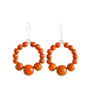 Mini Puu Rengas -korvakorut USEITA VÄREJÄ