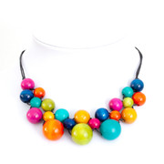 Puu-kaulakoru, omalla väriyhdistelmällä (tilaustuote)