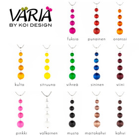 Pitkula Riipus USEITA VÄREJÄ