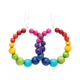 Puu Rengas -korvakorut, sateenkaari