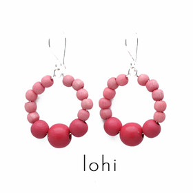 Mini Puu Rengas -korvakorut USEITA VÄREJÄ