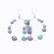 Puu Rengas -korvakorut, moniväriset KESÄYÖ