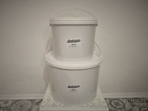 Chia-siemenet ämpärissä 7kg 