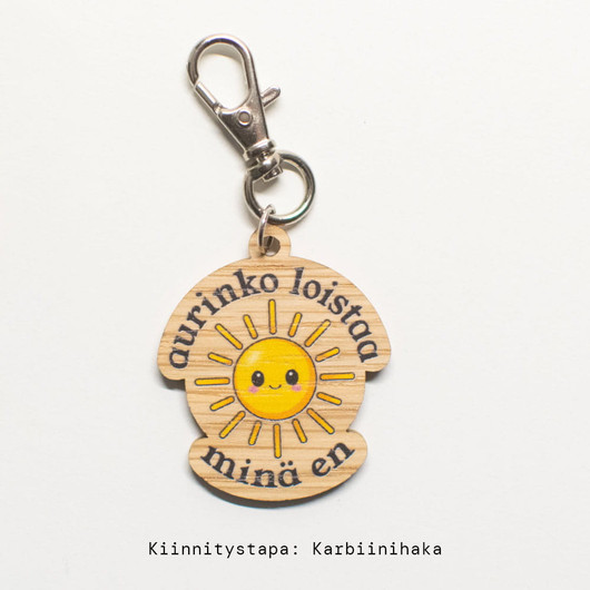 Aurinko loistaa, avaimenperä