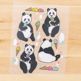 Jätskipanda, silityskuva 14x18cm