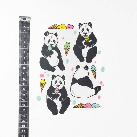 Jätskipanda, silityskuva 14x18cm