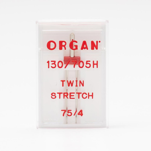 Organ Twin Stretch Kaksoisneula 4mm