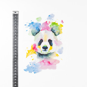 Panda pläts, silityskuva 14x21cm