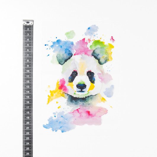 Panda pläts, silityskuva 14x21cm