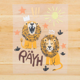 Räyh, silityskuva 15x18cm