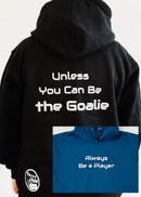 Goalie -huppari, Musta