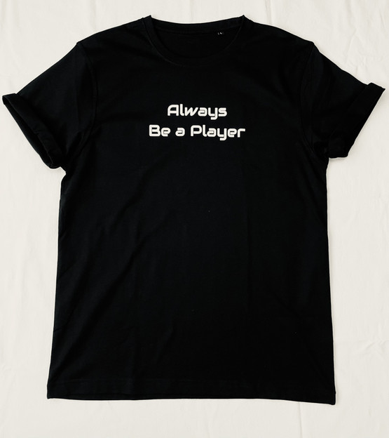 Goalie T-paita, Musta