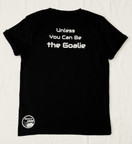 Goalie T-paita, Musta