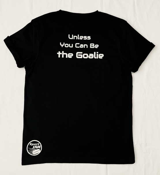 Goalie T-paita, Musta