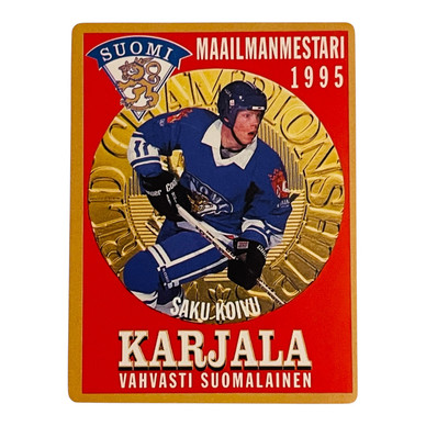 Maailmanmestarit 1995 - keräilykuvat